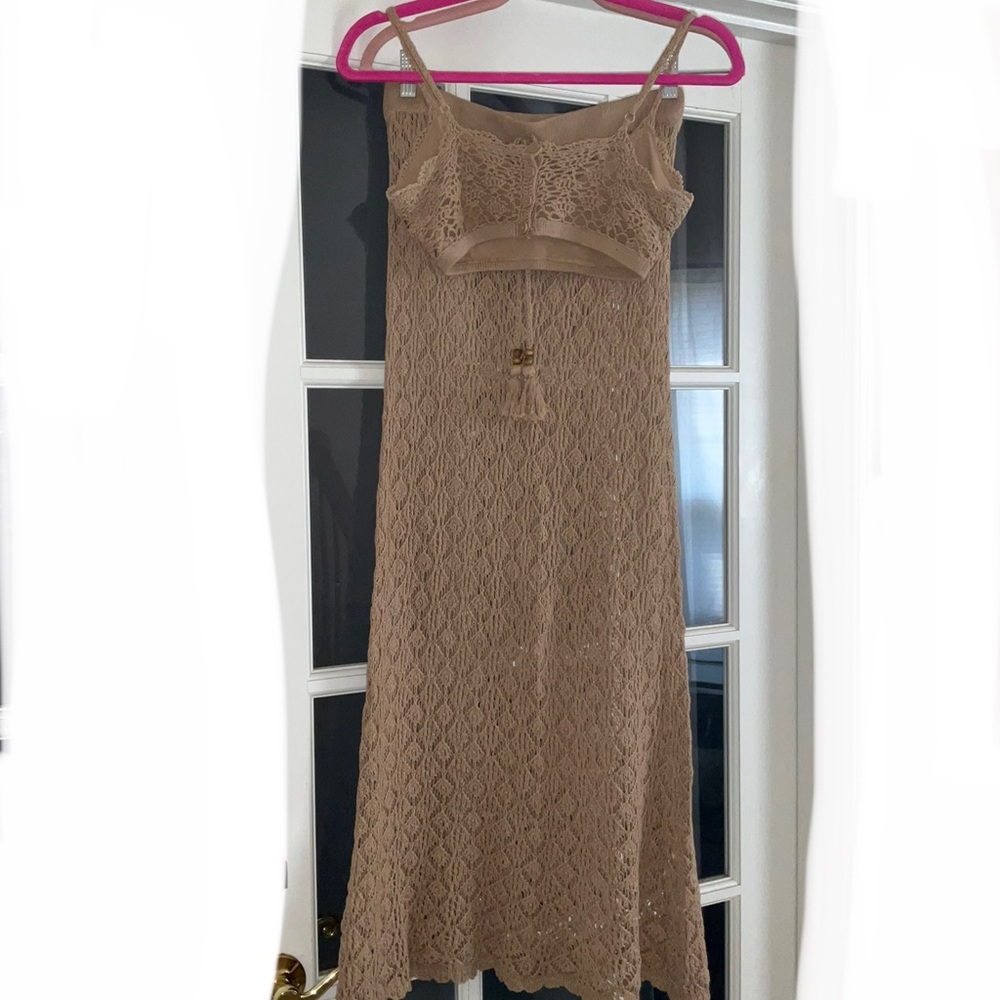 Handmade Crochet Two Piece Skirt Set NWOT